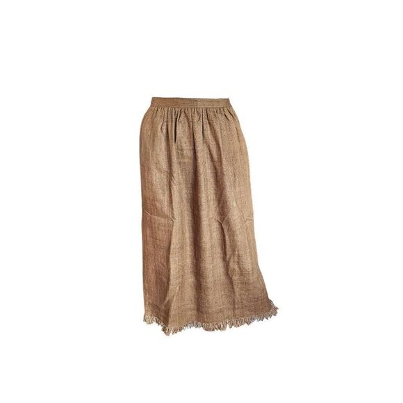 vintage post-apocalyptic grunge midi skirt